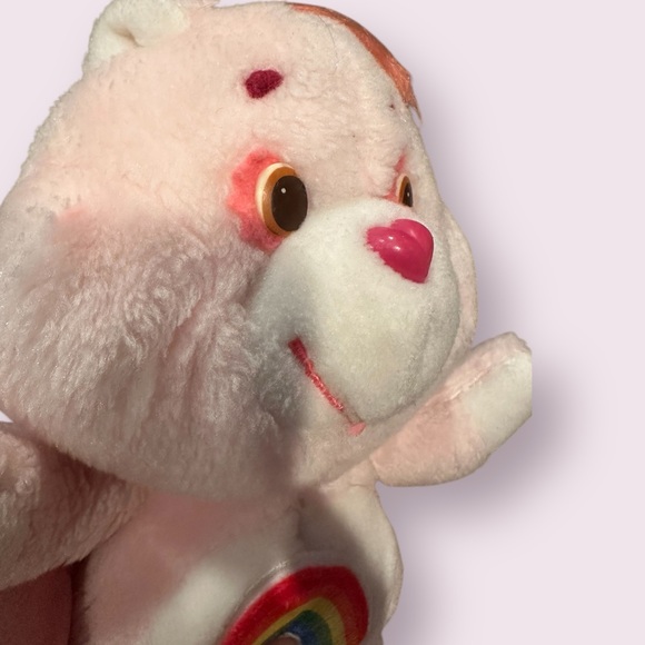 Vintage Cheer Care Bears Stuffed Animal Plush Toy 1980's - Picture 4 of 8